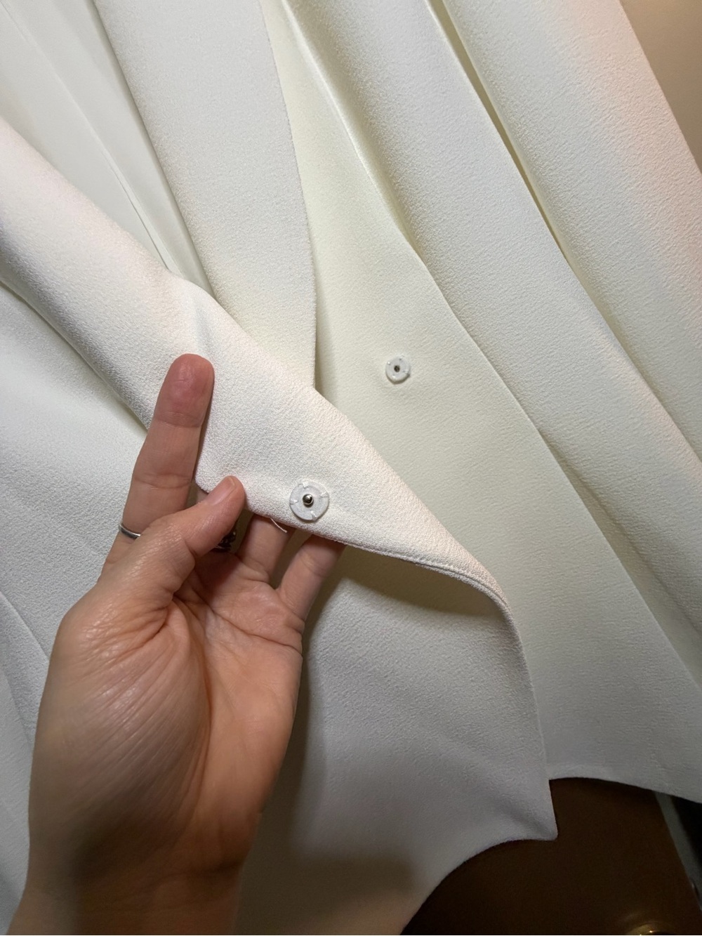 Tahari ASL Cream Two-Piece Blazer and Skirt Set size 10 - Picture 5 of 15